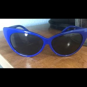 Retro Blue Sunglasses